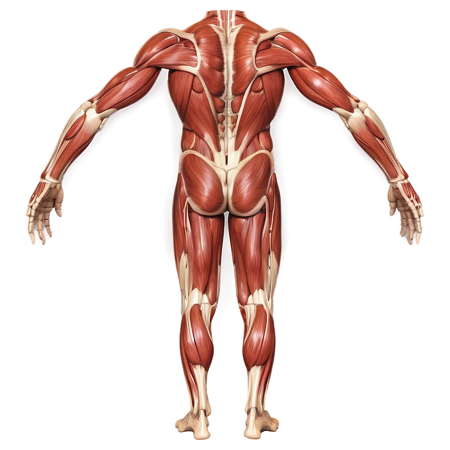 Anterior Muscular System View Png Gmo49 PNG Image