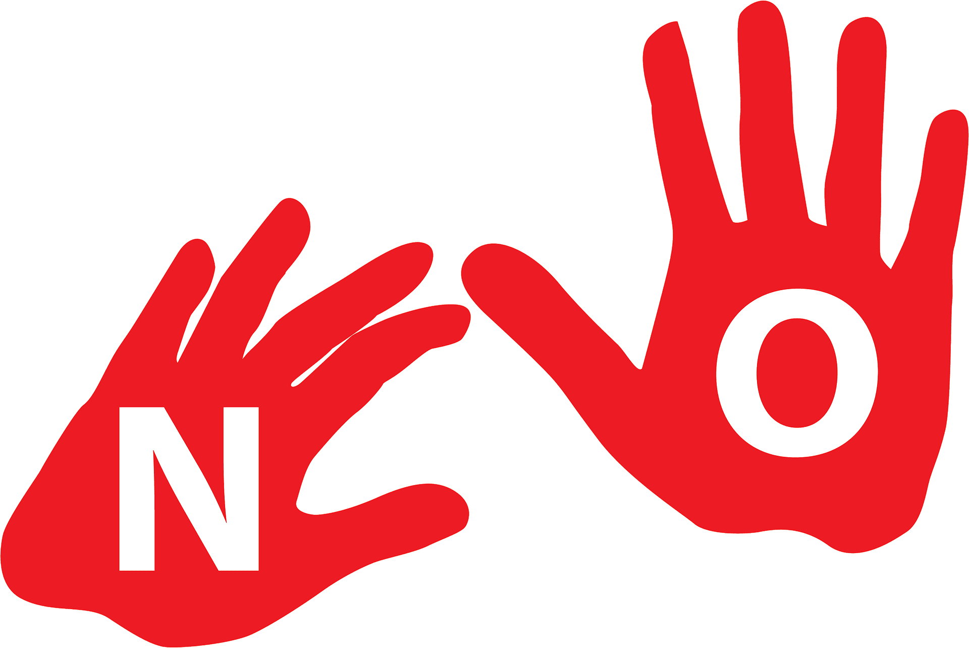 Anti Drug Campaign Hands Symbol PNG Image