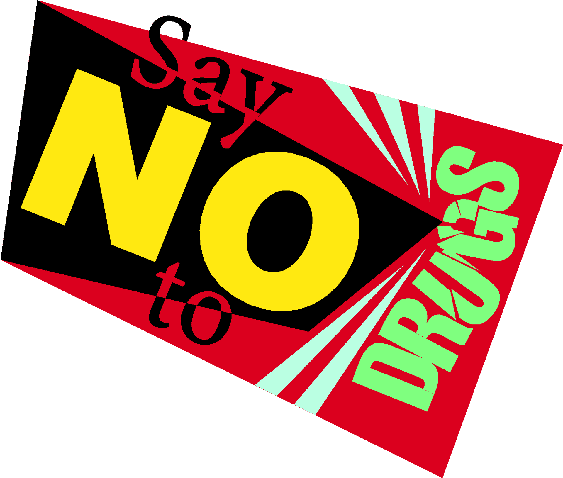 Anti Drug Campaign Poster PNG Image