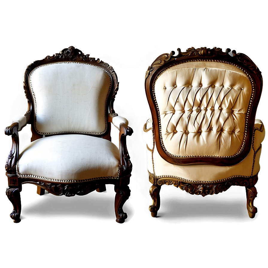 Antique Armchair Collection Png Xfg54 PNG Image