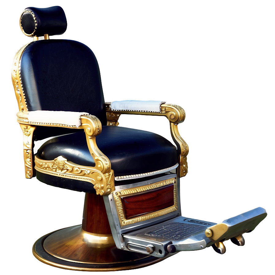 Antique Barber Chair Png Har45 PNG Image