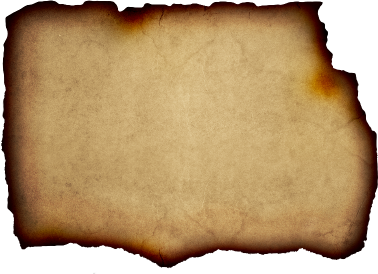 Antique Burnt Edge Paper Texture PNG Image