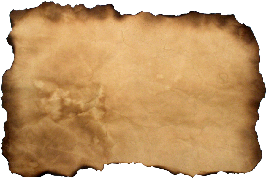 Antique Burnt Edge Paper Texture PNG Image