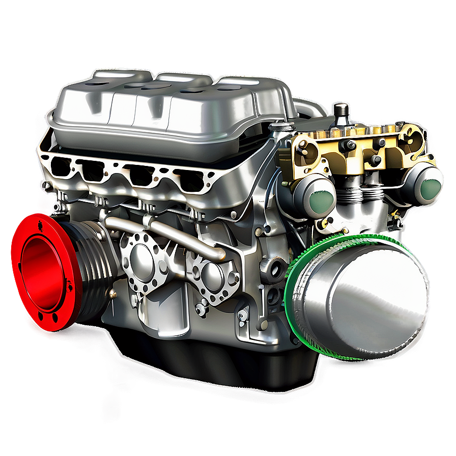 Antique Car Engine Component Png 06132024 PNG Image