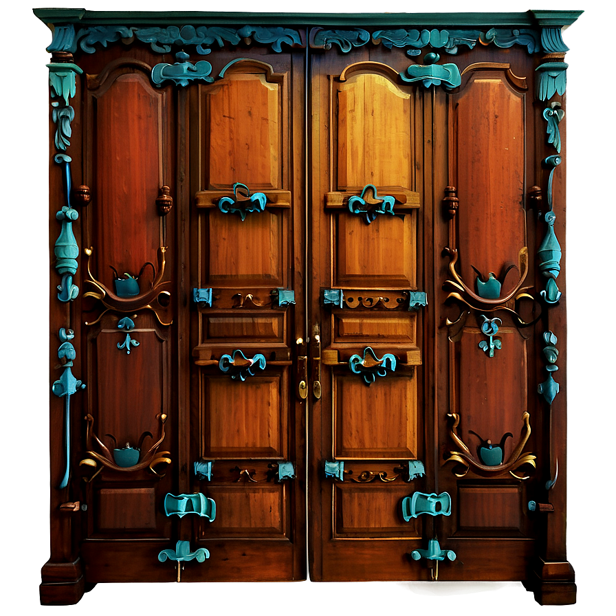 Antique Closet Door Png 06282024 PNG Image