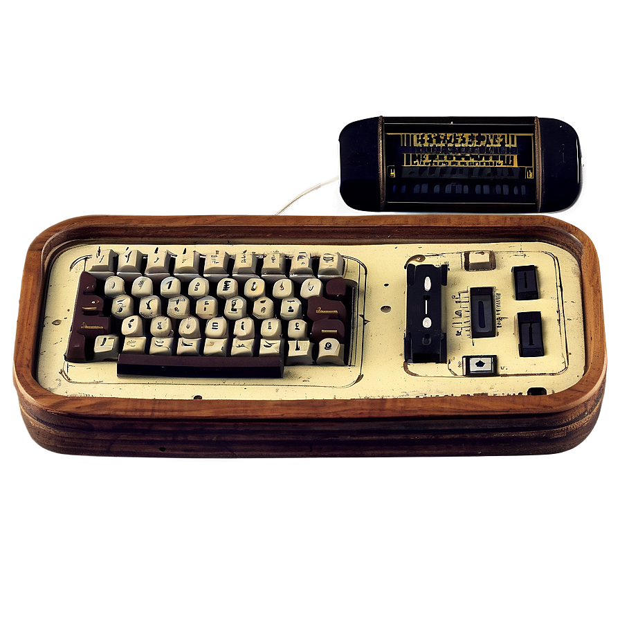 Antique Computing Device Png Ylc58 PNG Image