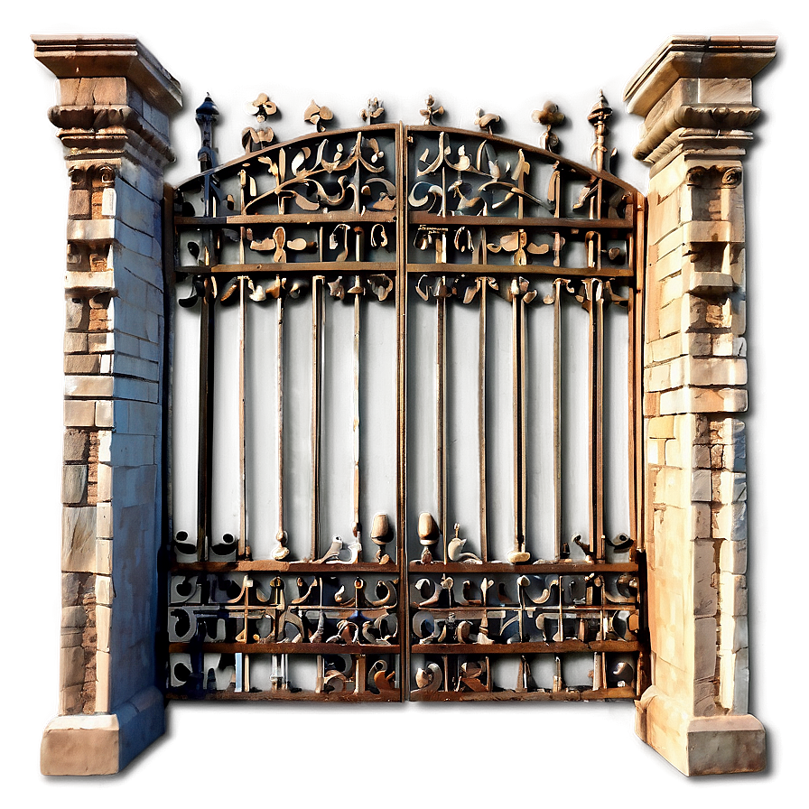 Antique Finish Gate Png 28 PNG Image