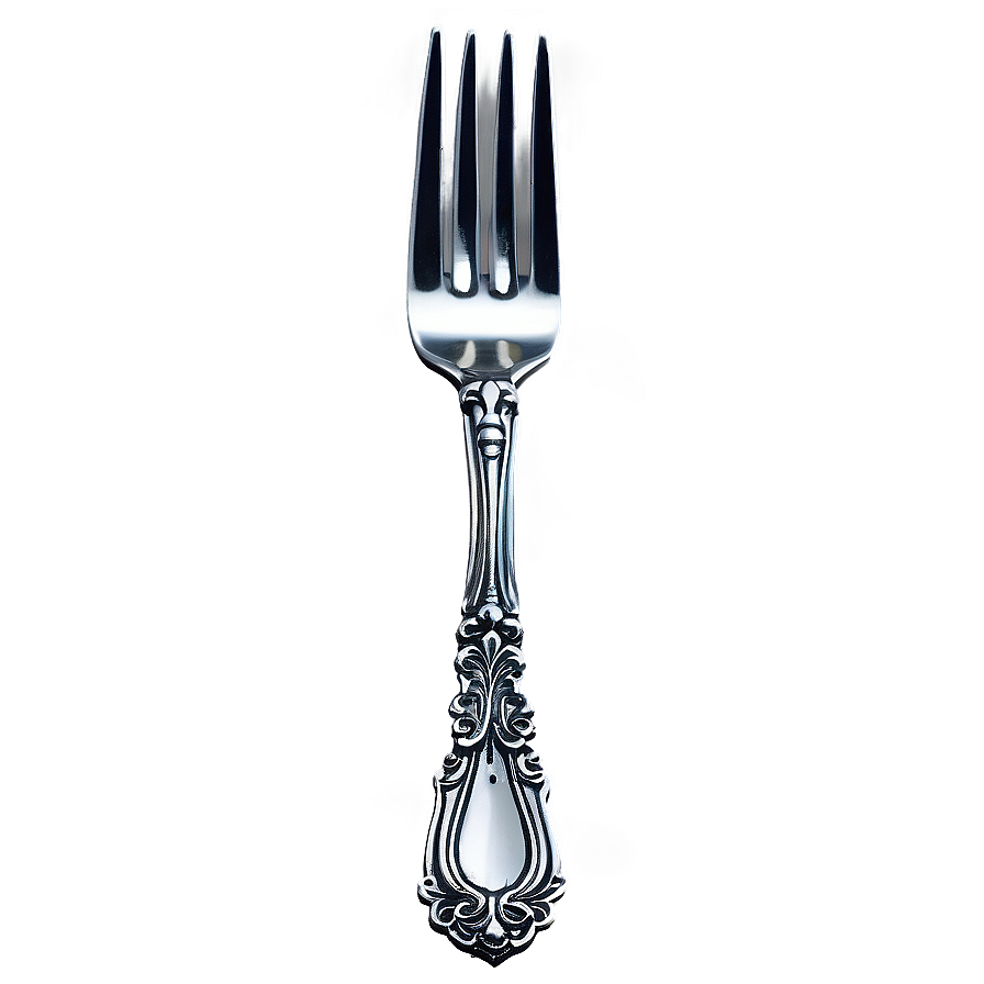 Antique Fork Png Eng PNG Image