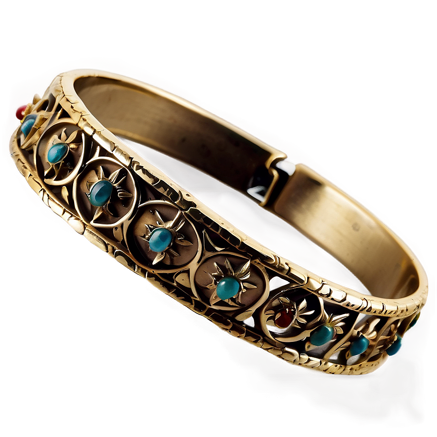 Antique Gold Bracelet Heritage Png 24 PNG Image