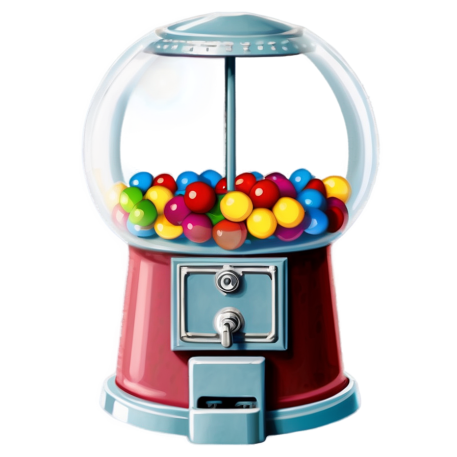 Antique Gumball Machine Png Yio77 PNG Image