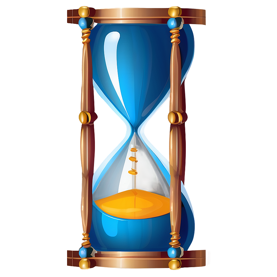 Antique Hourglass Illustration Png Snf46 PNG Image