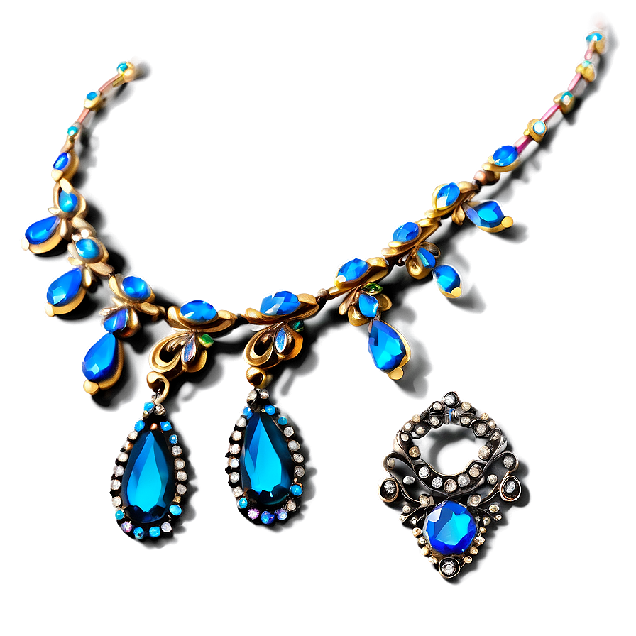 Antique Inspired Jewelry Png 06112024 PNG Image