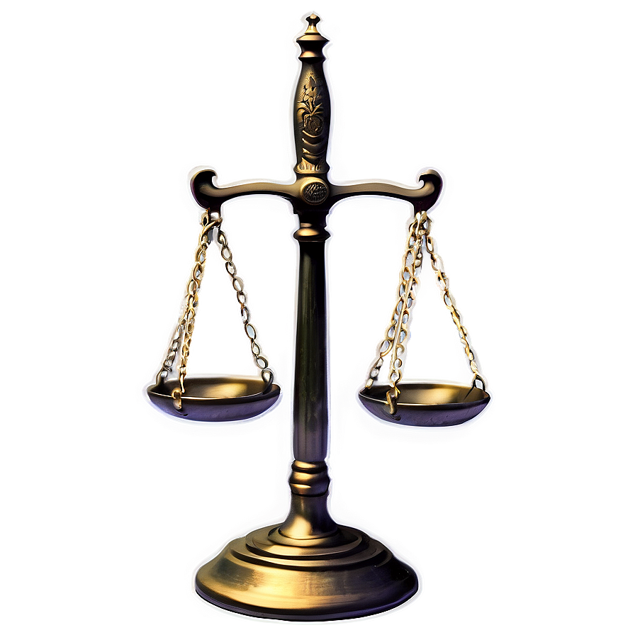 Antique Justice Scale Png Vyd PNG Image