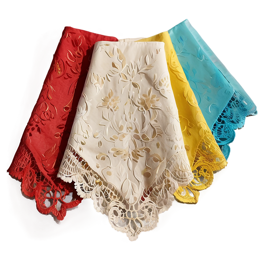 Antique Lace Napkin Png Cda78 PNG Image