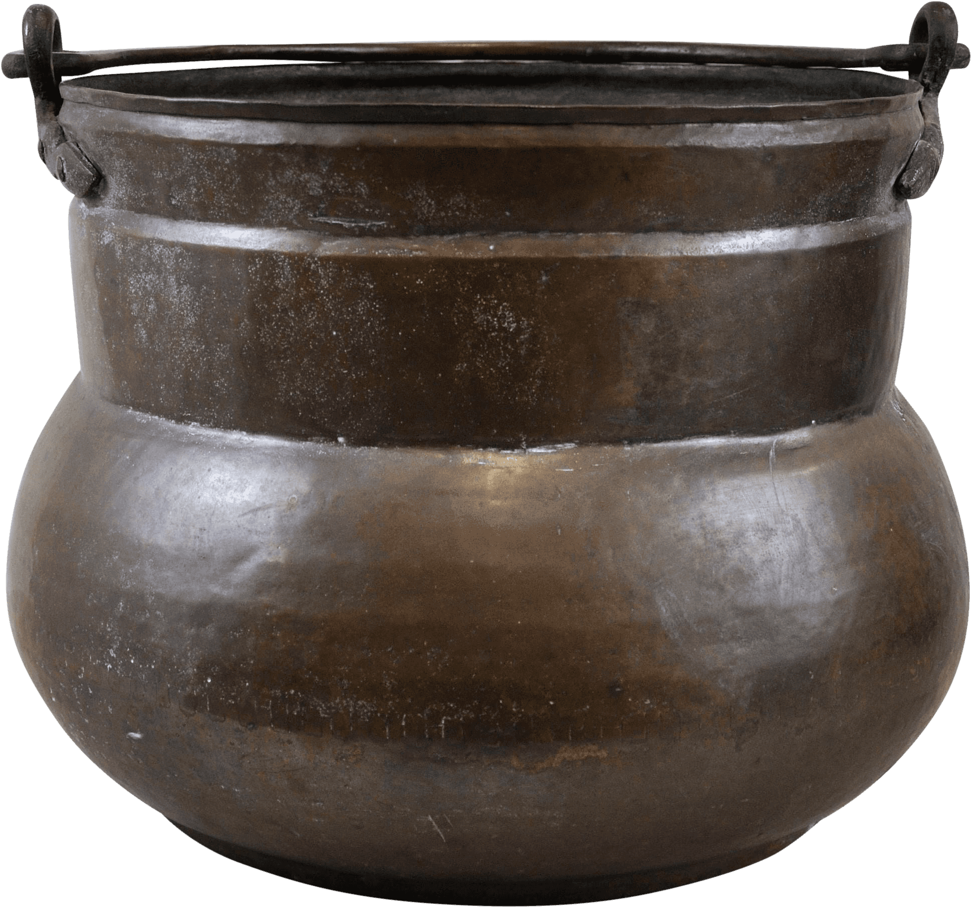 Antique Metal Cauldron.png PNG Image