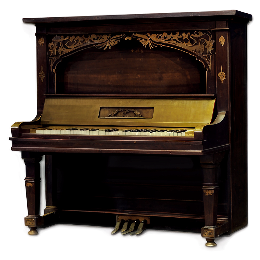 Antique Piano Png 95 PNG Image