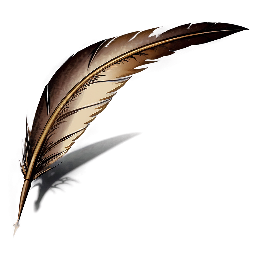 Antique Quill Png Cmw60 PNG Image