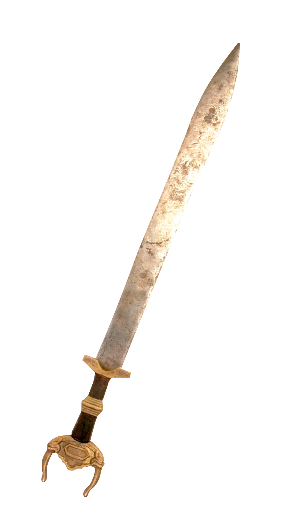 Antique Rapier Sword Isolated PNG Image