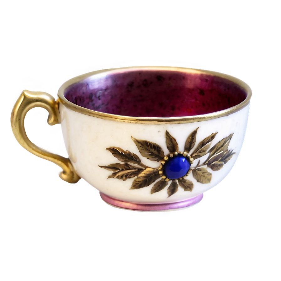 Antique Tea Cup Png 05242024 PNG Image