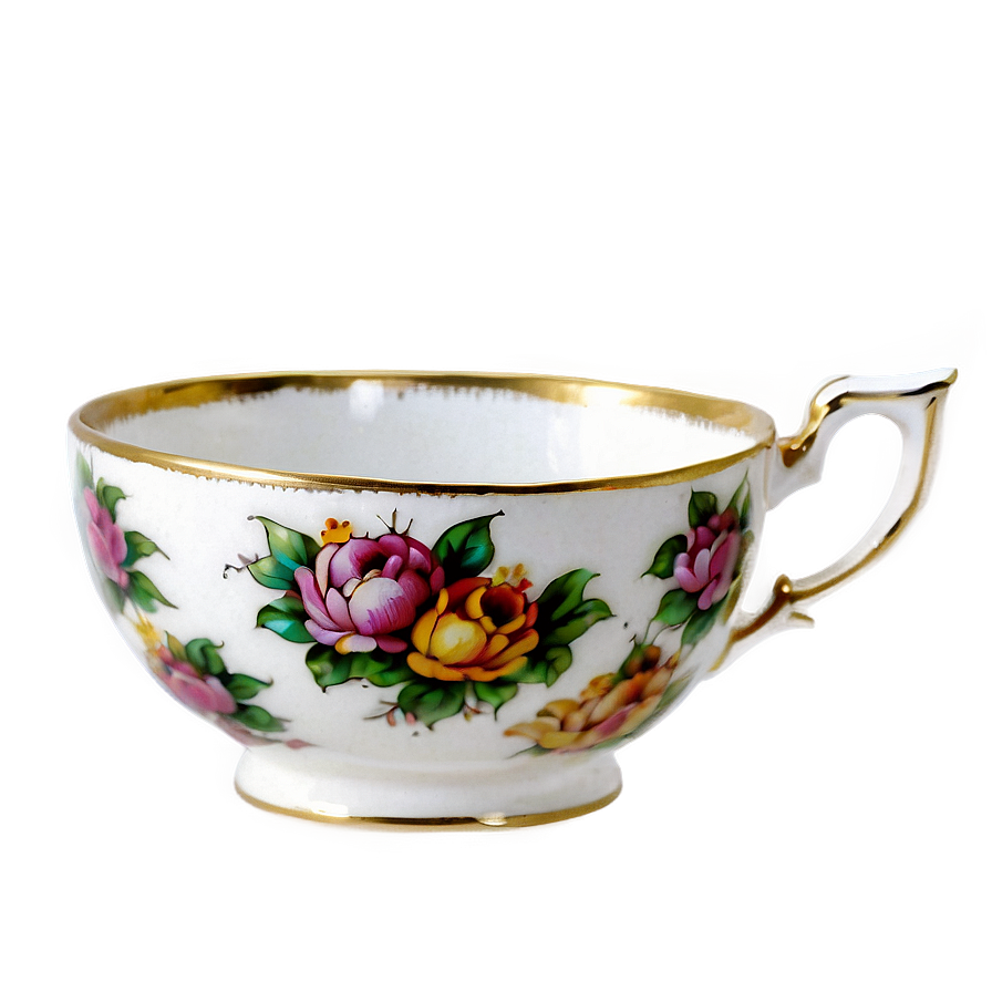 Antique Tea Cup Png Wto PNG Image