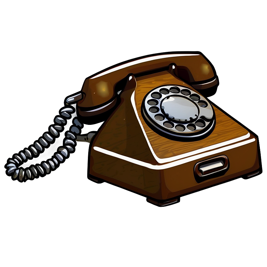 Antique Telephone Icon Png Wqp PNG Image