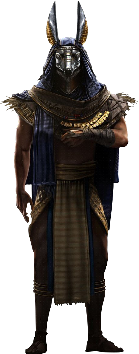 Anubis Costume Character PNG Image