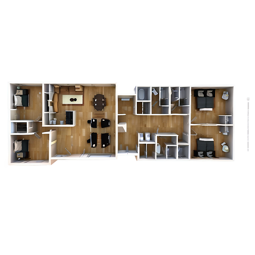 Apartment Floor Plan Png 06262024 PNG Image