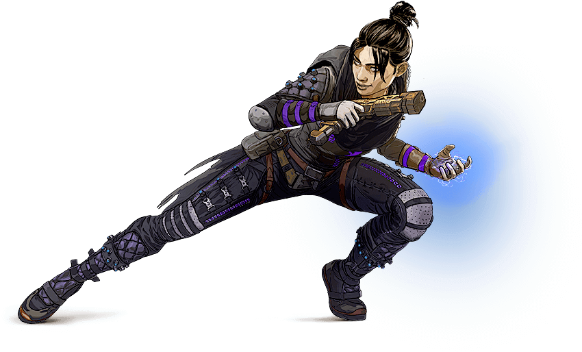 Apex Legends Character Action Pose PNG Image