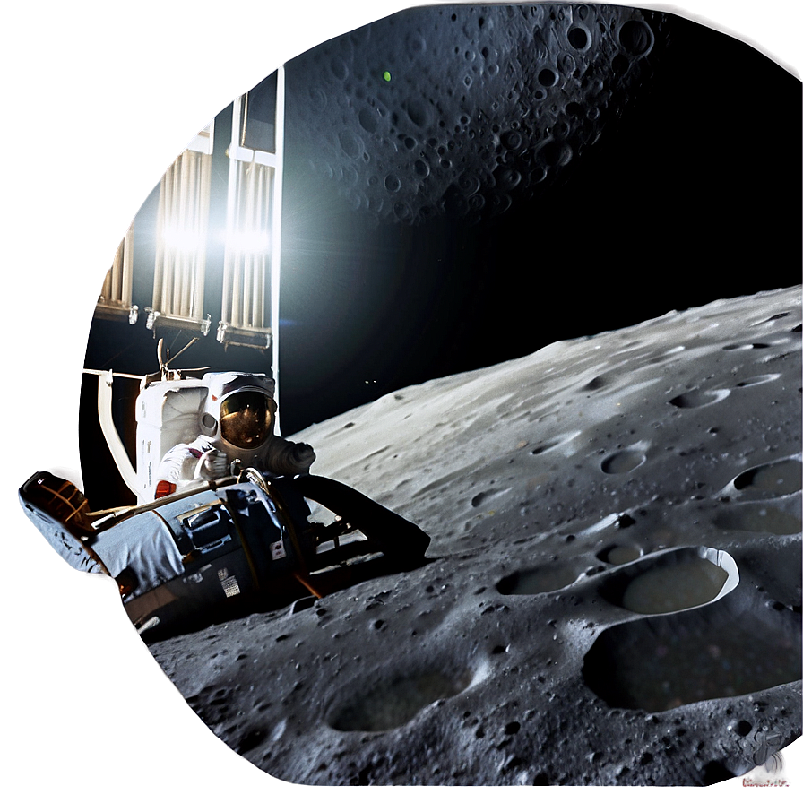 Apollo 11 Lunar Landing Png Dfq PNG Image