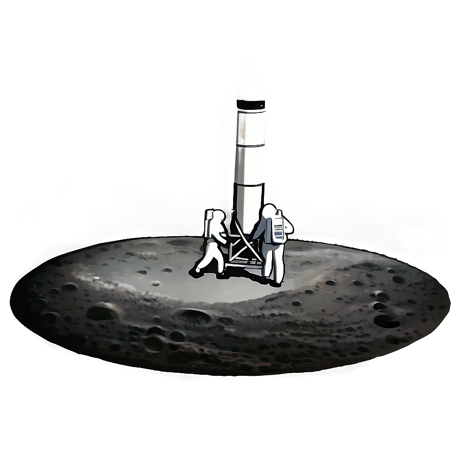 Apollo 11 Lunar Landing Png Vnt PNG Image