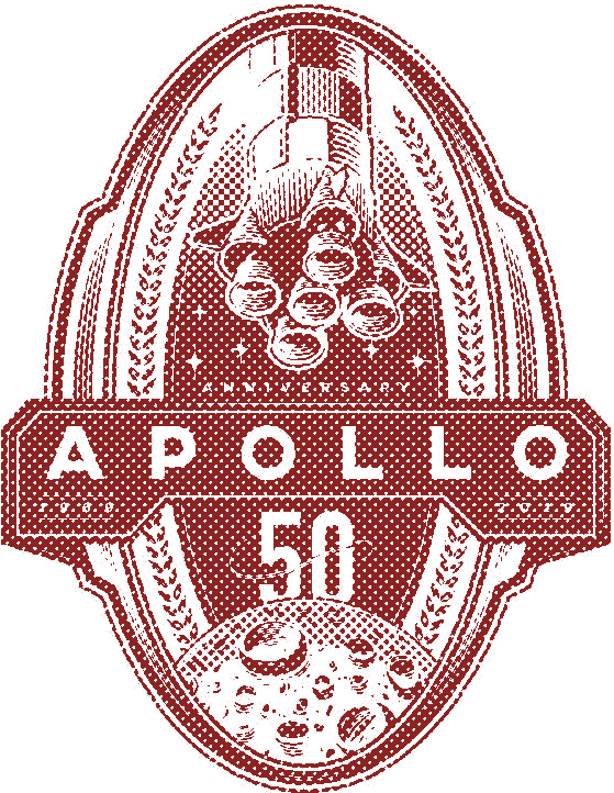 Apollo50th Anniversary Emblem PNG Image