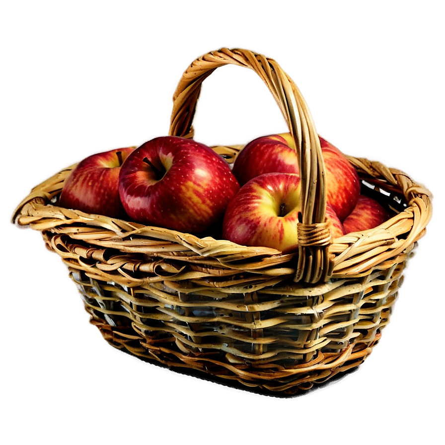 Apple Basket Png Gdb PNG Image