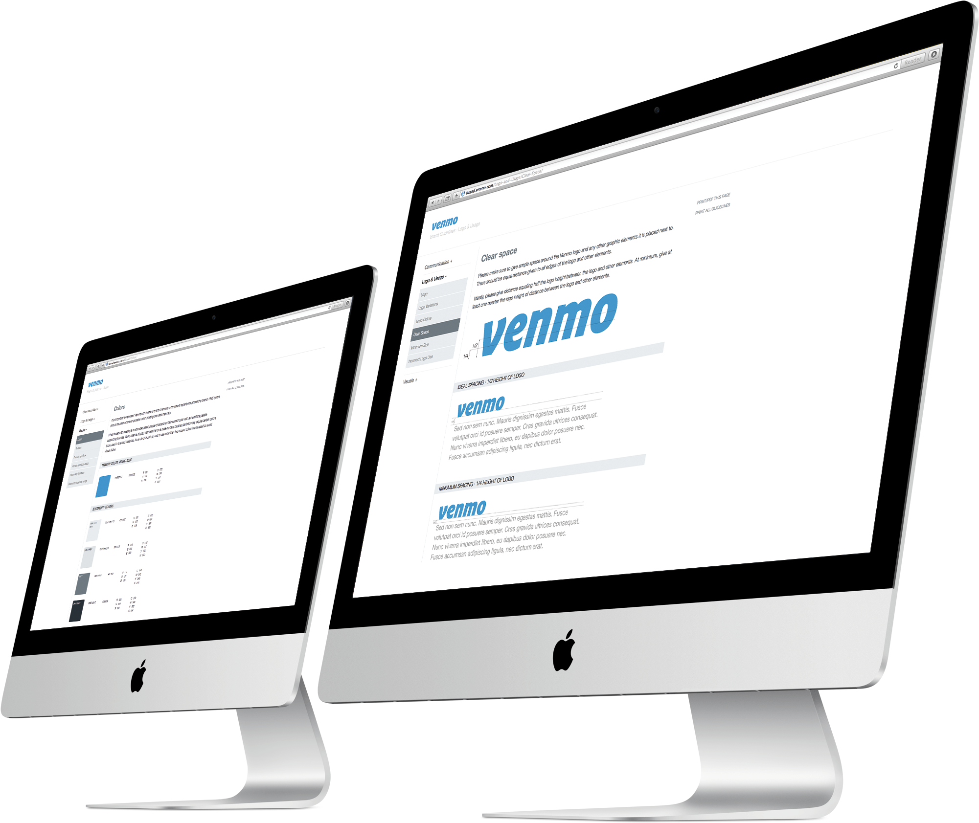 Apple Devices Displaying Venmo Website PNG Image