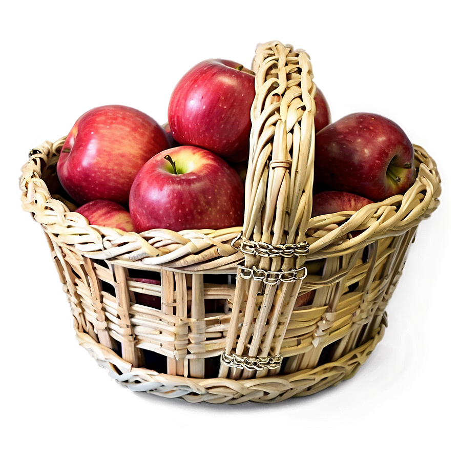 Apple Fruit Basket Png 06262024 PNG Image