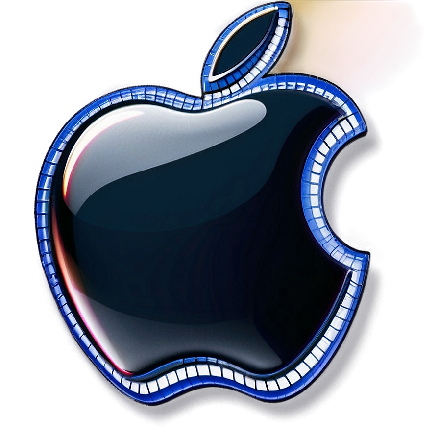 Apple Logo In Sports Theme Png 30 PNG Image