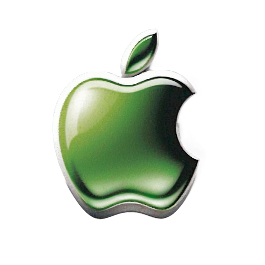 Apple Logo In Vintage Typography Png 60 PNG Image