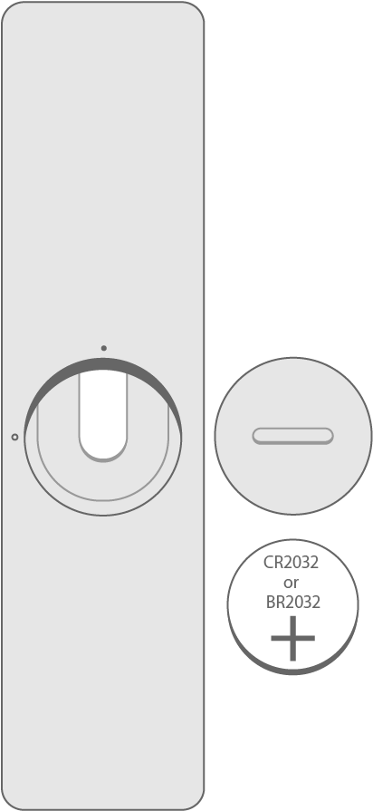 Apple Remote Battery Replacement Guide PNG Image