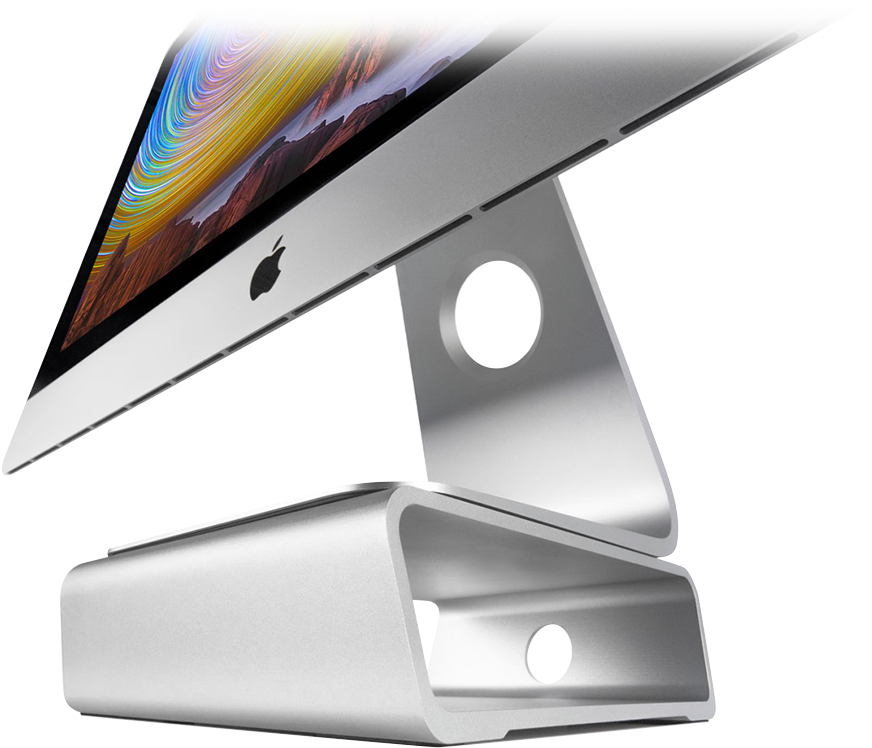 Applei Mac Aluminum Design PNG Image