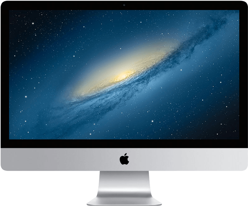 Applei Mac Galaxy Wallpaper PNG Image