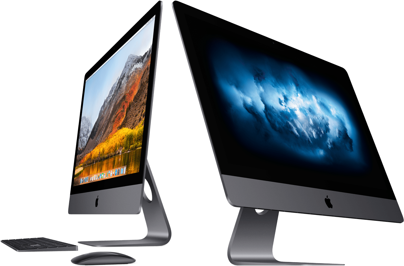 Applei Mac Models Side By Side PNG Image