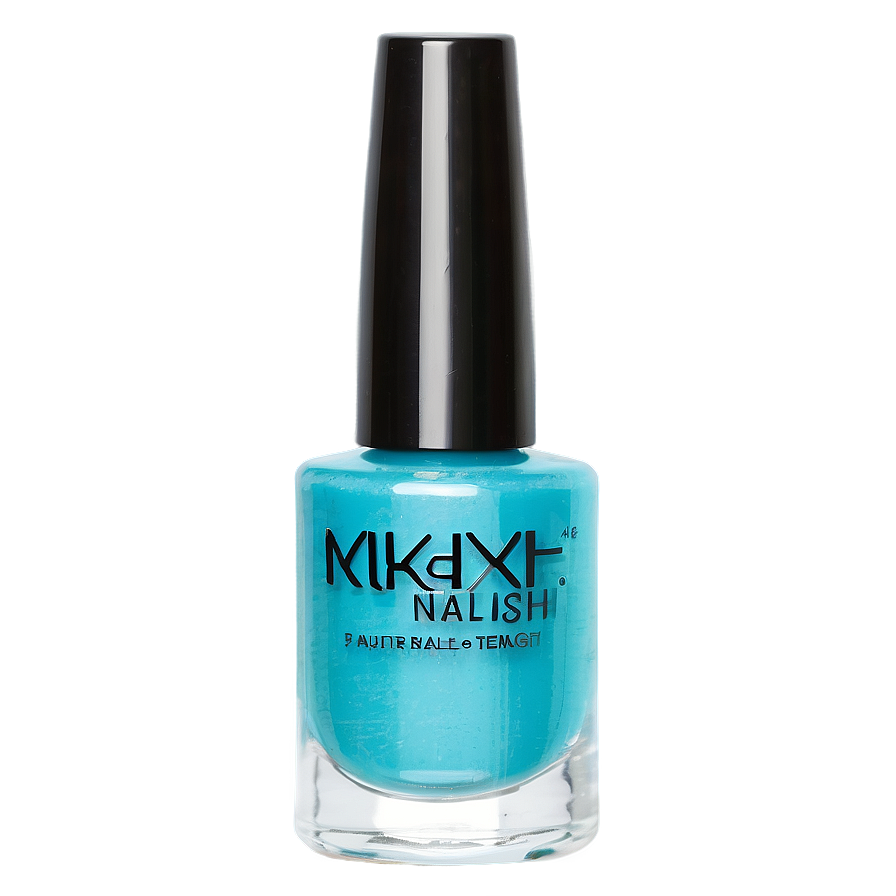 Aqua Nail Polish Png 05252024 PNG Image