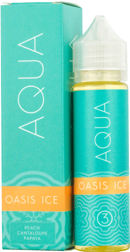 Aqua Oasis Ice Vape Juice PNG Image