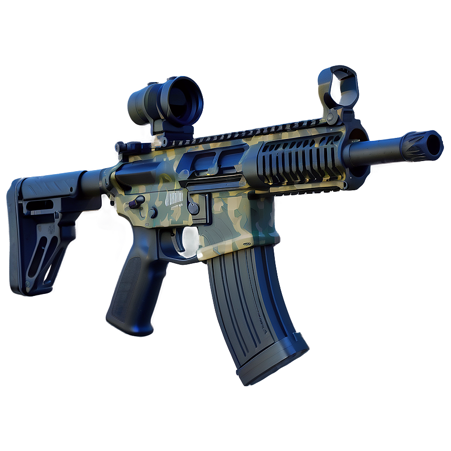 Ar 15 Custom Paint Job Png 90 PNG Image