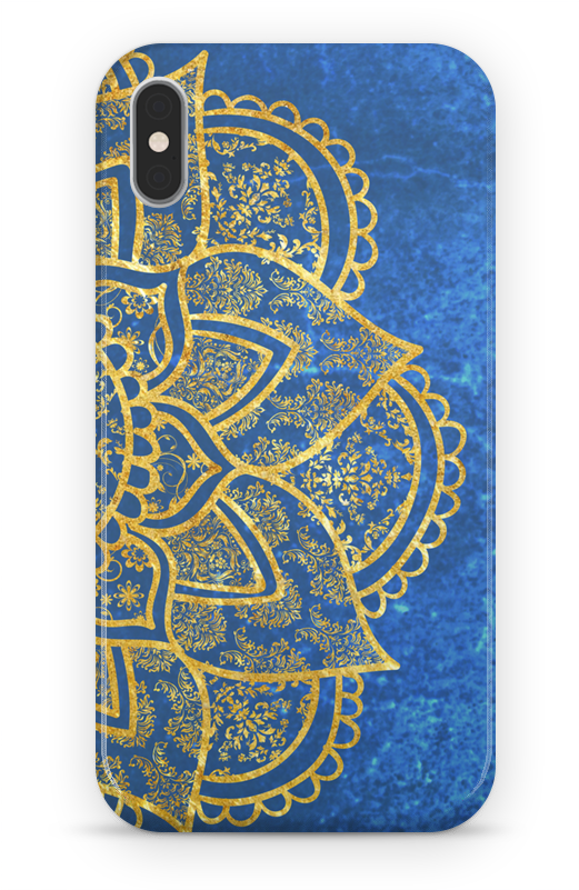 Arabesque Pattern Phone Case Design PNG Image