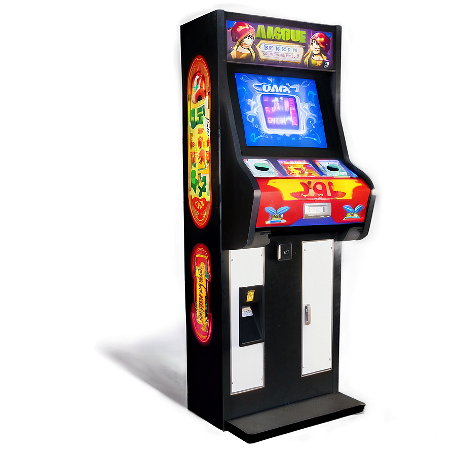 Arcade Game Ticket Dispenser Png Bys85 PNG Image