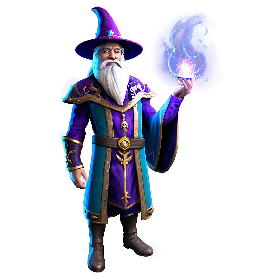 Arcane Wizard In Tower Png Cmh PNG Image