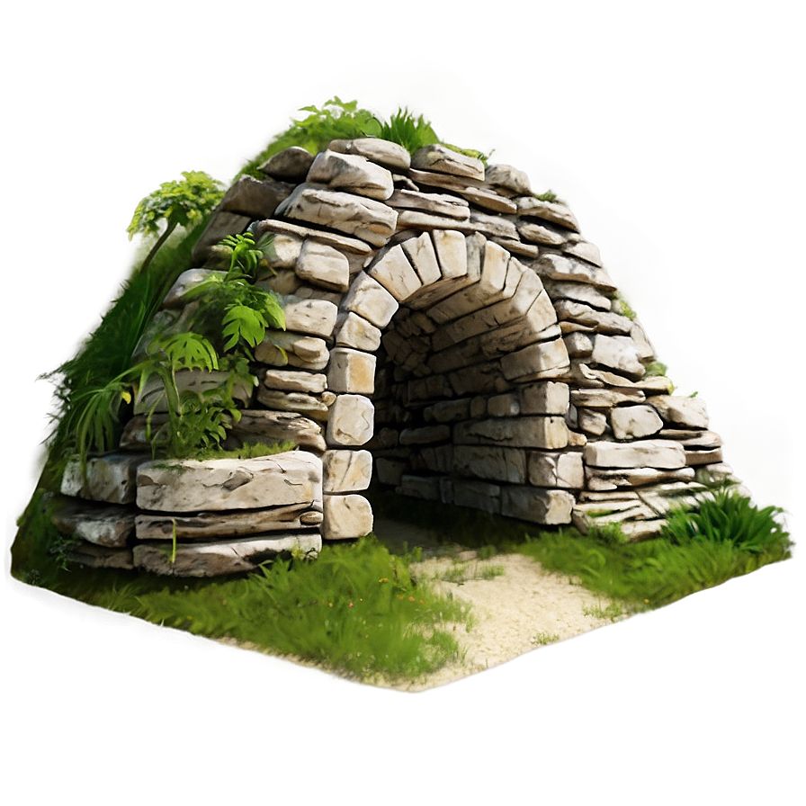 Arched Stone Tunnel Png 70 PNG Image