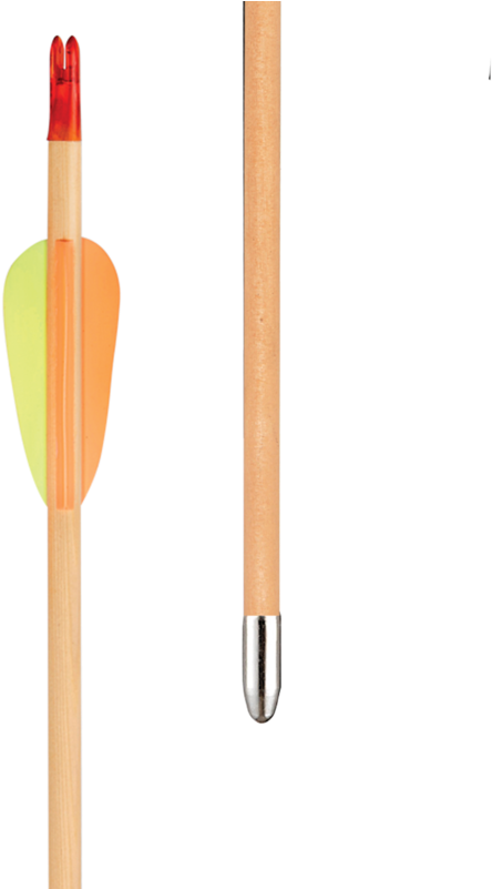 Archery Arrow Components PNG Image