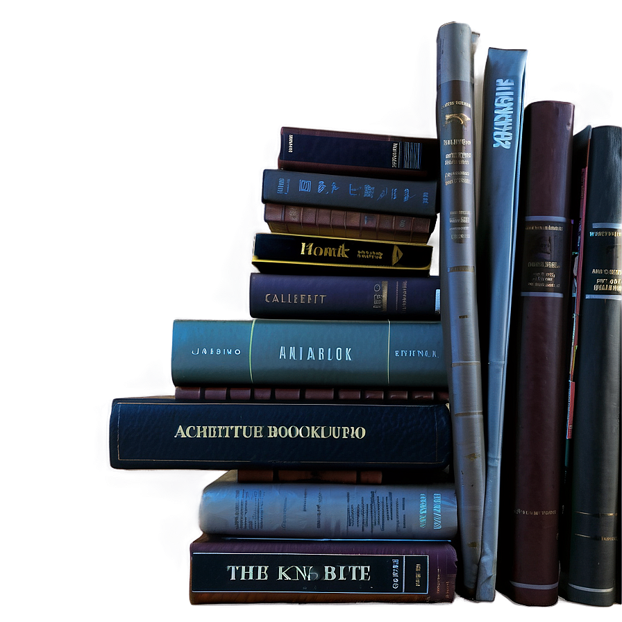 Architecture Books Stack Png 54 PNG Image