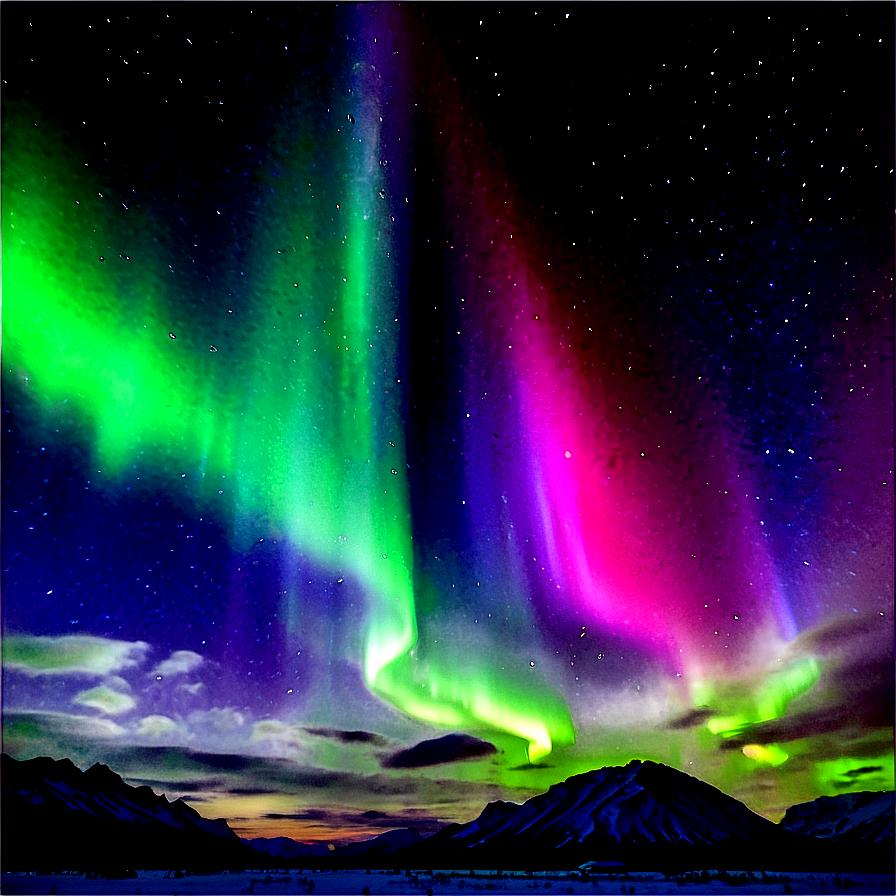 Arctic Aurora Borealis Png 06242024 PNG Image